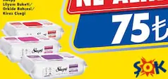 SLEEPY LİLYUM BUKETİ/ ORKİDE BAHÇESİ/ KİRAZ ÇİÇEĞİ YÜZEY TEMİZLİK HAVLUSU 100'LÜ SLEEPY LİLYUM BUKETİ/ ORKİDE BAHÇESİ/ KİRAZ ÇİÇEĞİ YÜZEY TEMİZLİK HAVLUSU 100'LÜ